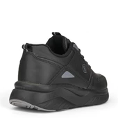 Albishoes Kadın Yüksek Kalın Taban Kışlık Mevsimlik Rahat Taban 4 Mevsim Sneaker Kadın Spor Ayakkabı - 4