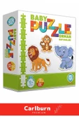 Özel Üretim Zeka Geliştirici Eğitici Çocuk El Göz Koordinasyonu Baby Puzzle Orman Hayvanları - 3