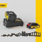 CAT DXC4 18Volt Li-ion ONE FOR ALL Profesyonel Hızlı Akü Şarj Cihazı - 5