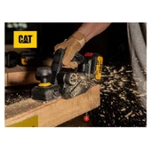 CAT DX81B 18Volt 82mm Çift Bıçaklı Kömürsüz Profesyonel Planya (Akü Dahil Değildir) - 5