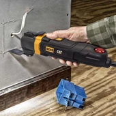 CAT DX49.1 350Watt Profesyonel Çok Amaçlı Devir Ayarlı Kesme Raspalama ve Zımpara + 14 Adet Aksesuar - 4