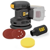CAT DX42B 18Volt 125mm Profesyonel Devir Ayarlı Eksantrik Zımpara (Akü Dahil Değildir) - 1