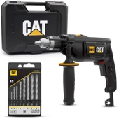 CAT DX17.1 750Watt 13mm Profesyonel Darbeli Matkap + 8 Parça Aksesuar - 1