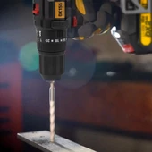 CAT DX155.1 18Volt/2.0Ah Li-ion Çift Akülü Profesyonel Şarjlı Darbeli Matkap - 6