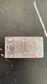 Tırtıklı Yıldız Glitterli Dikdörtgen Şekil Kitap Defter Ayracı Epoksi El Yapımı Hediyelik - 6