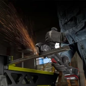 Kress KUH10.2 20Volt 4.0Ah. Li-ion Çift Akülü 125mm Kömürsüz Profesyonel Şarjlı Devir Ayarlı Avuç Taşlama - 9