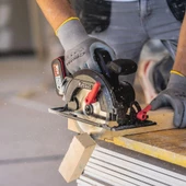 Kress KUE12.1 20Volt 4.0Ah. Li-ion 165MM Çift Akülü Kömürsüz Profesyonel Daire Testere - 7