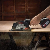 Kress KUE11 20Volt 4.0Ah. Li-ion 140MM Çift Akülü Kömürsüz Profesyonel Çok Amaçlı Daire Testere - 2