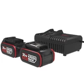 Kress KAD21 20Volt 4.0Ah Li-ion KrossPack 2 Adet Akü ve Akü Şarj Cihazı - 5