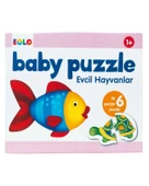 Eolo Baby Puzzle Evcil Hayvanlar thumbnail 1