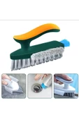 Saplı Çok Amaçlı Sert Temizlik Fırçası Fayans Lavabo Halı Banyo Temizleme Fırça - 1