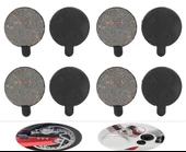 Onvo 012 X Plus Elektrikli Scooter Fren Balatası 8'li - 1