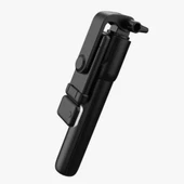 Selfie Çubuğu Işıklı Kablosuz Kumandalı Masaüstü Tripod Olabilen Telefon Tutuculu - 2