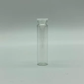 2 ml Mini Test Şişesi , 2 cc Plastik Tıpalı Cam Şişe , Test Şişesi x 20 Adet - 1