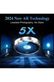 iPhone 16 Pro / 16 Pro Max Safir Dayanıklı Görüntü Kalitesini Bozmayan Safir Lens Koruyucu - 5
