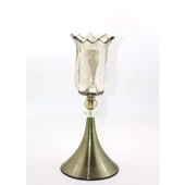 Üstü Cam Şamdan Tekli thumbnail 2