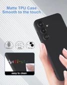 Samsung Galaxy S24 Premier Siyah Silikon Telefon Kılıfı thumbnail 4