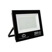 POWERMASTER PM-22583 200 WATT - 220 VOLT BEYAZ 6500K IP66 120* IŞIK AÇISI SİYAH SLİM KASA LED PROJEKTÖR - 1