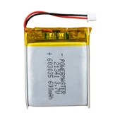POWERMASTER 603035 3.7 VOLT 600 MAH LİTYUM POLİMER PİL - 1