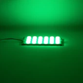POWERMASTER MODÜL LED 12V 6W YEŞİL 18 LEDLİ YANIP SÖNEN 2Lİ PAKET 13960-2835 (FLAŞÖR) - 2