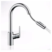 hansgrohe Focus Spiralli Eviye Bataryası E2 240 Pull-Out Tek Kol. EB. 31815000 - 2