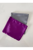 Mor Saten Kumaş Kına ve Lavanta Kesesi 9x12 cm 5 Adet - 2