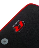 Rizline Volkswagen Golf 6 2009-2012 Halı Paspas R Logolu Kırmızı Kenarlı - 2