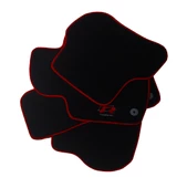 Rizline Volkswagen Golf 6 2009-2012 Halı Paspas R Logolu Kırmızı Kenarlı - 3