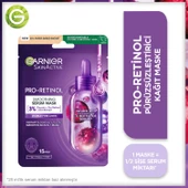 Garnier Pro-Retinol Pürüzsüzleştirici Kağıt Maske - 1