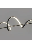 Burgaz / Sarkıt Avize / 120 cm / Antrasit Gövde / 3 Renk Işık - 2