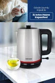 Goldmaster Sefam By-5314 2200 W Çelik Çay Makinesi Inox - 7