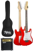 Midex CEG-36RD 8-12 Yaş Çocuklar İçin Amfili Full 3/4 36 İnç Elektro Gitar Seti Kırmızı - 2