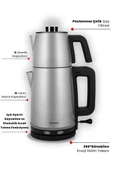 Goldmaster Sefam By-5314 2200 W Çelik Çay Makinesi Inox - 11