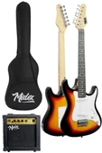 Midex CEG-36SB 8-12 Yaş Çocuklar İçin Amfili Full 3/4 36 İnç Elektro Gitar Seti Sunburs - 2