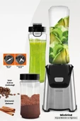 Goldmaster Mixgrind 2in1 Paslanmaz Çelik Bıçaklı Kişisel Smoothie Blender ve Kahve Baharat Öğütücü - 9