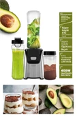 Goldmaster Mixgrind 2in1 Paslanmaz Çelik Bıçaklı Kişisel Smoothie Blender ve Kahve Baharat Öğütücü - 11