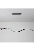 Demirkapı / 120 cm / Sarkıt Avize / Antrasit Gövde / 3 Renk Işık - 3