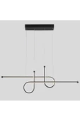 Haldizen / 120 cm / Sarkıt Avize / Antrasit Gövde / 3 Renk Işık - 2