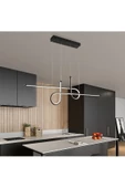 Haldizen / 120 cm / Sarkıt Avize / Antrasit Gövde / 3 Renk Işık - 1