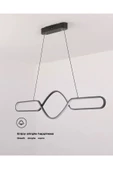 Neo / Sarkıt Avize / 90 cm / 3 Renk Işık / Antrasit Gövde / 3 Yıl - 4