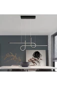 Haldizen / 120 cm / Sarkıt Avize / Antrasit Gövde / 3 Renk Işık - 3