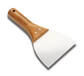 Dekor 003 Macun Ispatulası Ahşap Saplı Yay Çeliği 9 Cm - 1