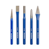 WORKPRO WP201303 5 Parça CR-V Profesyonel Noktalama ve Keski Seti - 1