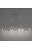 Sajdova / Sarkıt Avize / 100 cm / Antrasit Gövde / 3 Renk Işık - 1