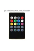 Usb Girişli Ayak Altı Led Sese Duyarlı Led Müziğe Duyarlı 12 Led - 4