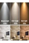 Pokut / Sarkıt Avize / 90x80x60x40 Cm / Antrasit Gövde / 3 Renk Işık - 2