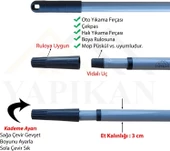 Teleskopik Metal Ayarlanabilir Sırık - 3