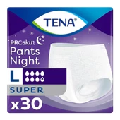 Tena Proskin Pants Süper Night Emici Külot Büyük Boy L 30'lu Hasta Bezi - 1