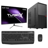 Turbox Tx5573 i7 12700 8GB DDR5 Ram 512GB M.2 NVMe SSD 23.8 inç FHD Masaüstü Ofis Bilgisayarı - 1