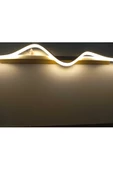 Tuna / Aplik / 120x24 cm / Gold Gövde / 3 Renk Işık / 3 Yıl Garan - 3